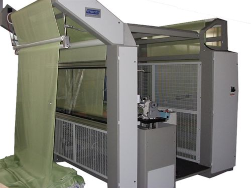 Längs-Säumanlage - R210-3 - MONTI-MAC - für Tischwäsche / für Vorhänge / für Bettwäsche