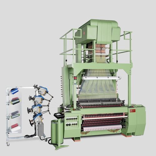 Webmaschine für Etiketten - MÜJET® MBJL6 1/1380 - MÜLLER FRICK - Jacquard / Luftdüsen