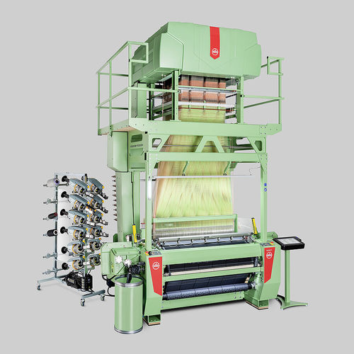 Webmaschine für Etiketten - MÜGRIP® MBJ8 1/1380 - MÜLLER FRICK - Hochgeschwindigkeit / Jacquard