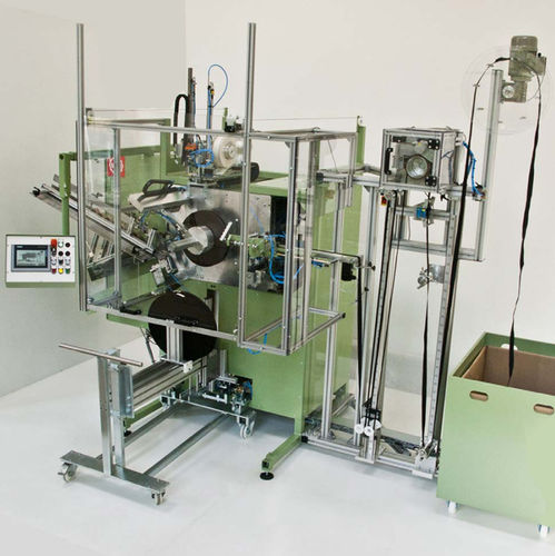 Bandwickler - UV60 series - MÜLLER FRICK - automatisch / motorisiert / für Extrusionsanlagen
