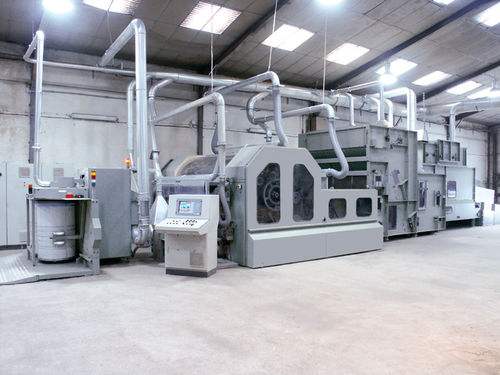 Kardiermaschine für Bastfasern - NSC FIBRE TO YARN