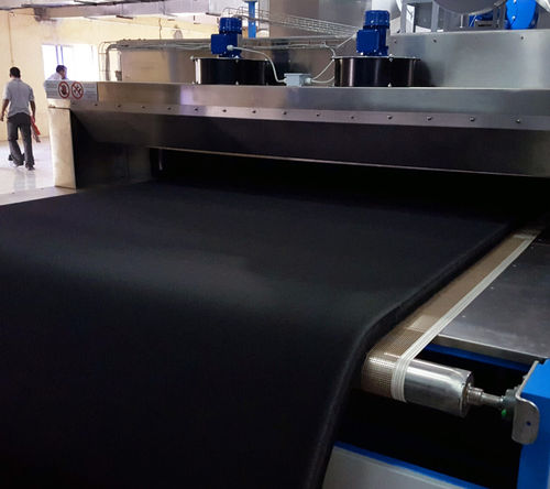 Trockner für SBR Schaumstoff - RF SYSTEMS - Heißluft / Einbau