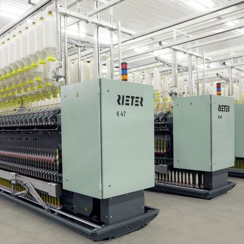 Kompaktspinnmaschine - K 47 - RIETER - Hochgeschwindigkeit / für Kammgarn