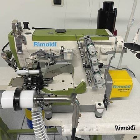 Zylinderarm-Nähmaschine - R 73-34-3MK-64DD/55780 - RIMOLDI - Interlockstich / Zweinadel / Dreinadel