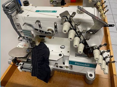 Zylinderarm-Nähmaschine - S74-10-4LM-01 - RIMOLDI - Interlockstich / 4-Nadel / 4-Faden