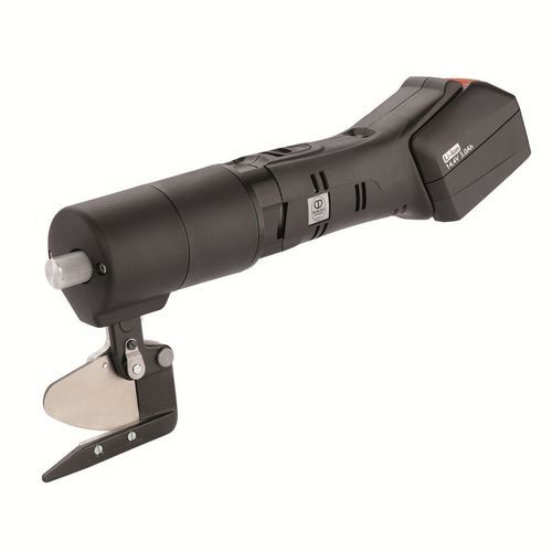 Elektro-Schere - 2928271500 - ROBUSO - für Textilien / kreisförmig / Akku