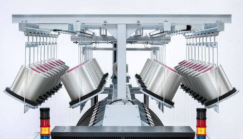 Vollautomatisches Wickeltransportsystem - CreelFlow - SAURER SCHLAFHORST