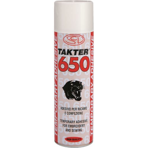 Klebstoff für Gewebe - TAKTER® 650 - SILICONI - Einkomponenten / transparent / Aerosol