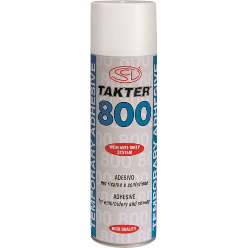 Klebstoff für Textil - TAKTER® 800 - SILICONI - Einkomponenten / transparent / Aerosol