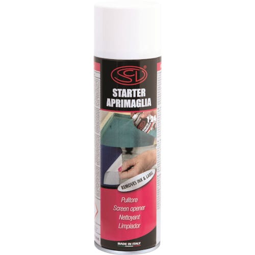 Reinigendes Aerosol - STARTER APRIMAGLIA - SILICONI - für Plastik / Klebeetiketten / Lösungsmittel