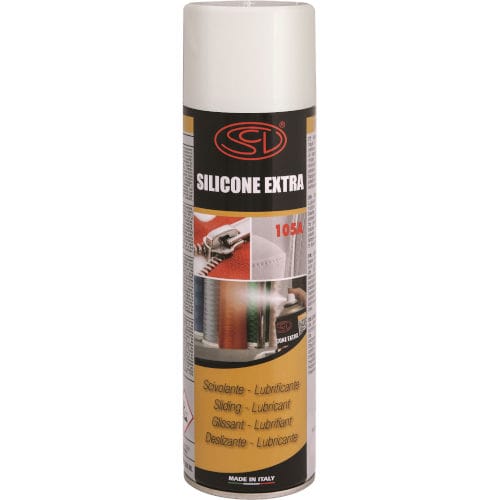 Schmieraerosol - SILICONE EXTRA - SILICONI - für Plastik / Silikon / Polyurethan