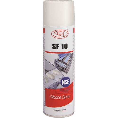 Schmieraerosol - SF 10 - SILICONI - antihaftbeschichtet / für die Lebensmittelindustrie / Silikon