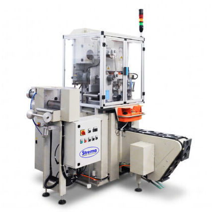 Halbautomatische Verpackungsmaschine - DC96JF - STREMA - für Hygieneprodukte / für Kosmetik / für die Kosmetikindustrie