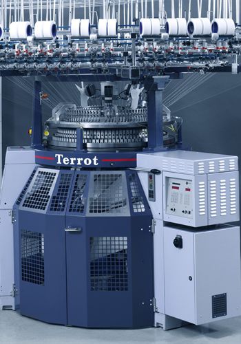 Single-Jersey-Strickmaschine - SBF 296-1 / SBF 296-2 Series - TERROT - zirkulär / Industrie
