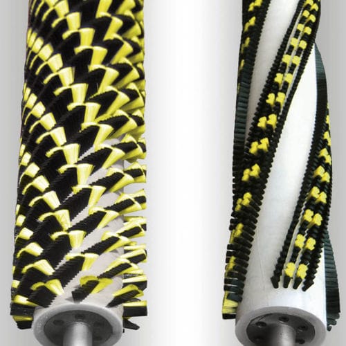 Schmier-Walzenbürste - TOSCANA SPAZZOLE - zylinderförmig / Spiral-Zylinder / Kunststoff