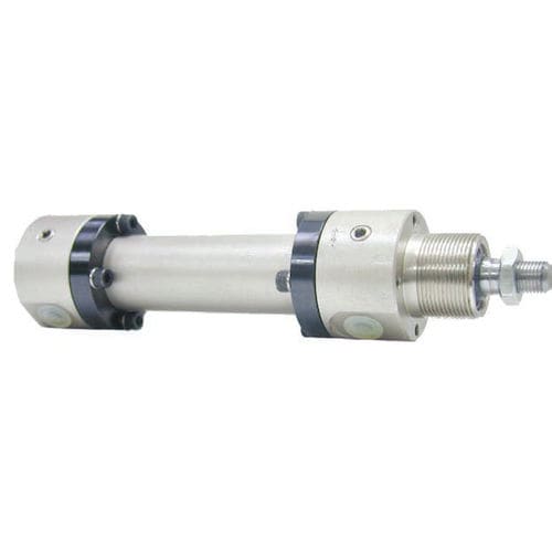 Hydraulikzylinder - RE-08 - ROSS  EUROPA - mit Gewindestab / doppeltwirkend / mit regulierbarer Federung