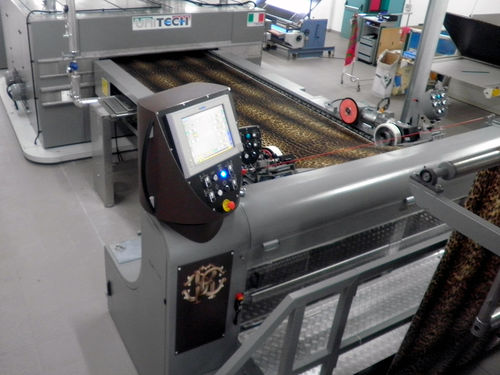 Wirbelschichttrockner - UNITECH TEXTILE MACHINERY - kontinuierlich / Reinigung / mit Bandförderer