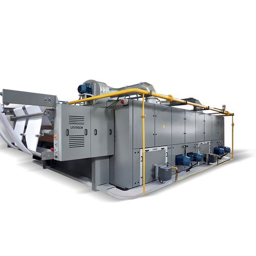 Wirbelschichttrockner - GOLD - UNITECH TEXTILE MACHINERY - kontinuierlich / Gas / Fräs