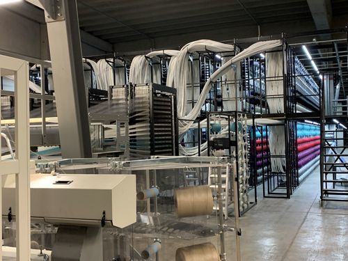 Teppichwebmaschine - Vandewiele RCF - Vandewiele - Doppelgreifer