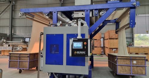 Textilveredelungs-Maschine / für Strickstoffe - Knits singeing machine - Vandewiele - Formgebung