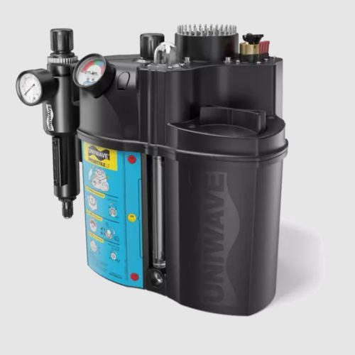 Stationäre Spritzanlage - UNIWAVE PROJECTILE LF - Vandewiele - für Flüssigkeiten / Öl