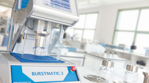 Prüfmaschine für Berstdruckprüfung - BURSTMATIC 2 | 338F - Vandewiele - Dauer / Druck / Bruch