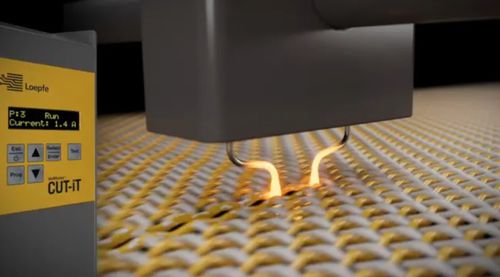 Heißdrahtschneidsystem - WeftMaster&reg; CUT-iT - Vandewiele - für Gewebe / für Sonnensegel / für Spaltanwendungen