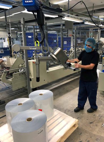 Elektrischer Kettenzug - GP series - TAWI - kompakt / für Intensiveinsatz / 400 V