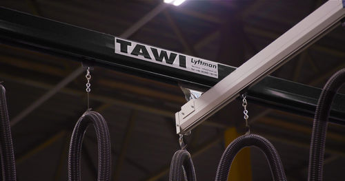 Einträger-Laufkran - TAWI - leichtgewichtig / Aluminium