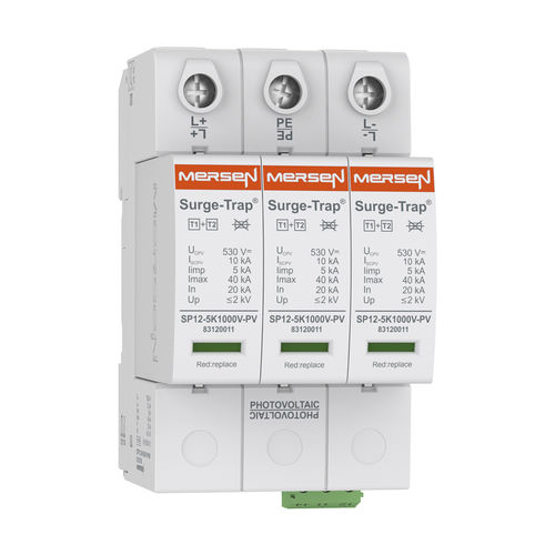 Überspannungsableiter für Photovoltaikanlage - Surge-Trap® series - Mersen - Electrical Power - Typ 2 / Typ 1 / kombiniert