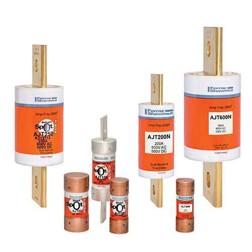 Zylindrische Sicherung - AJT series - Mersen - Electrical Power - Flachstecker / Zeitverzögerung / Strombegrenzung