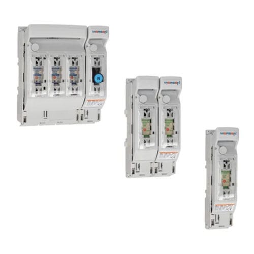 Sicherungslasttrennschalter - MULTIBLOC® 00.ST8 series - Mersen - Electrical Power - Niederspannung / einpolig / 4-polig