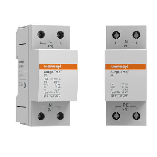 Überspannungsableiter Typ 1 - Surge-Trap® STMT1 series - Mersen - Electrical Power - Klasse I / Fernmeldetechnik / für Elektroinstallation