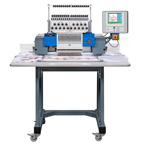 Einkopf-Stickmaschine - SPRINT 7L - ZSK STICKMASCHINEN - 18 Nadeln / Steppstich / CNC
