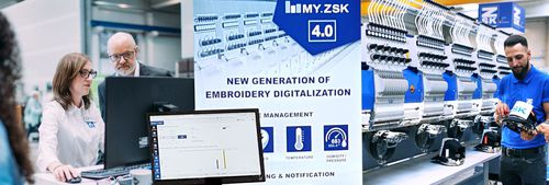 Analysesoftware - My.ZSK - ZSK STICKMASCHINEN - Projektentwicklung / Für Armaturenbrett / Maschinen