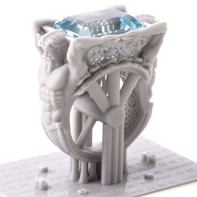 Harz für 3D-Drucker / Polymer - PlasGRAY - ASIGA - grau / Industrie