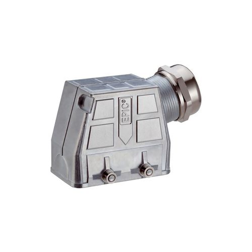 Elektrisches Steckverbinder-Gehäuse - EPIC® ULTRA H-B 10 series - U.I. Lapp GmbH - Metall / mit EMV-Abschirmung