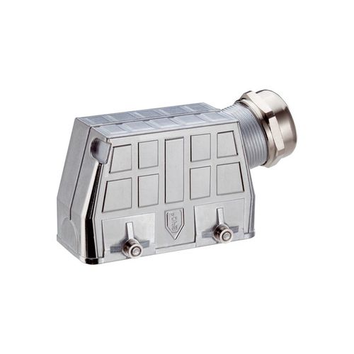 Elektrisches Steckverbinder-Gehäuse - EPIC® ULTRA H-B 16 series - U.I. Lapp GmbH - Metall / mit EMV-Abschirmung