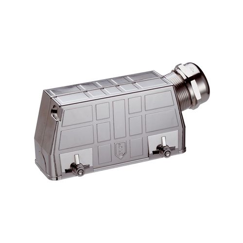 Elektrisches Steckverbinder-Gehäuse - EPIC® ULTRA H-B 24 series - U.I. Lapp GmbH - Metall / mit EMV-Abschirmung