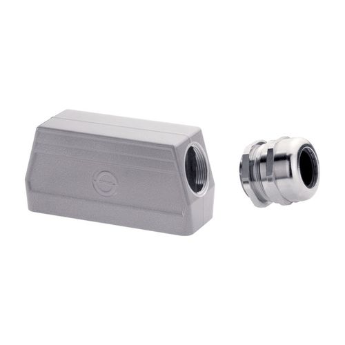 Kabelverschraubung / vernickeltes Messing - SKINTOP® MS-IS-M series - U.I. Lapp GmbH - IP68 / Gewinde / Zugentlastung