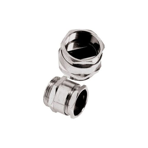 Kabelverschraubung / vernickeltes Messing - SKINDICHT® SVF-M series - U.I. Lapp GmbH - IP54 / Zugentlastung / für Flachkabel