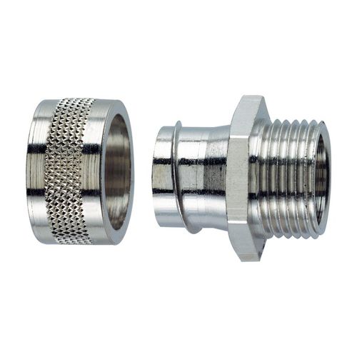 Hydraulikanschluss - SILVYN® LGF-2-M series - U.I. Lapp GmbH - Einschraub / vernickeltes Messing / IP54