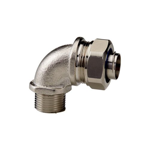 Hydraulikanschluss - SILVYN® LCW-M series - U.I. Lapp GmbH - Einschraub / 90°-Winkel / vernickeltes Messing