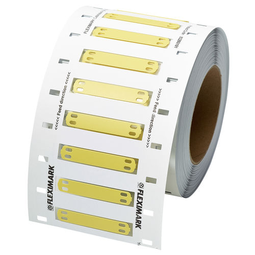 Thermotransferetikett - FLEXIMARK® 832xxxxx series - U.I. Lapp GmbH - PUR / für Kabel / für die Markierung von Kabeln