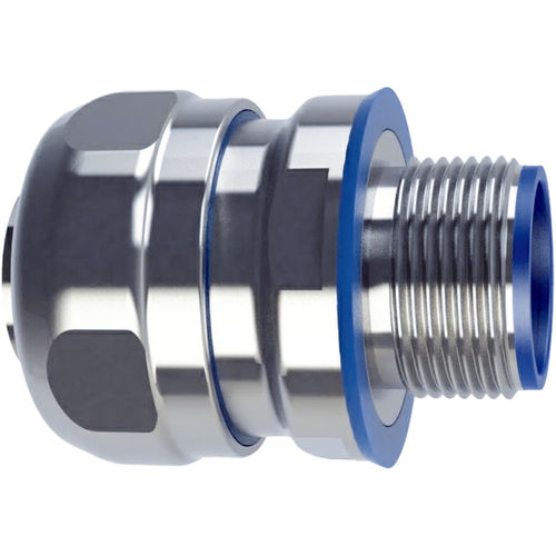 Hydraulikanschluss - SILVYN® HYGIENIC series - U.I. Lapp GmbH - Einschraub / rechtwinkelig / Edelstahl