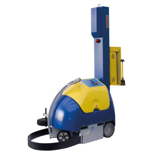 Wickelroboter mit Eigenantrieb - FR300 series - FROMM IMBALLAGGIO SRL - Becher / für Folien / für große Produkte