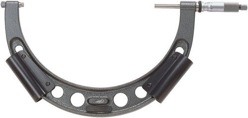 Mikrometer mit Außenverbindung - 0816 - HELIOS-PREISSER - für große Durchmesser / Ratsche