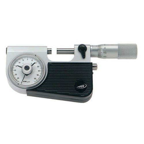 Mikrometer mit Zifferblatt-Anzeige - 0849 - HELIOS-PREISSER - außen / Präzision