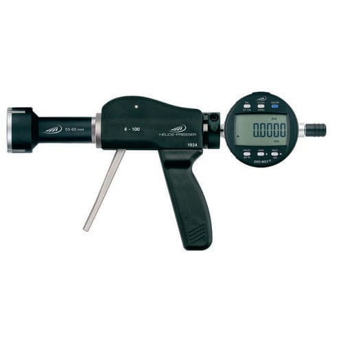 Bohr-Mikrometer - 1924 - HELIOS-PREISSER - digital / mit Pistolengriff