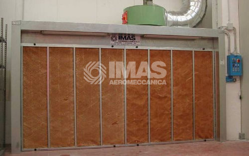 Offene Lackierkabine - EN series - IMAS AEROMECCANICA SRL - für Einzelteile / für Fahrzeuge / für die holzverarbeitende Industrie